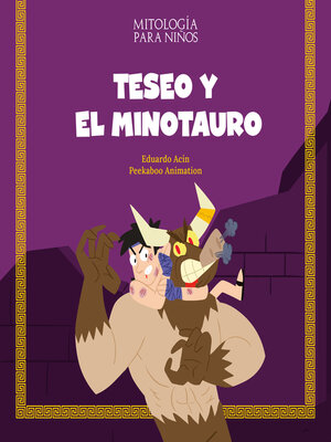 cover image of Teseo y el minotauro